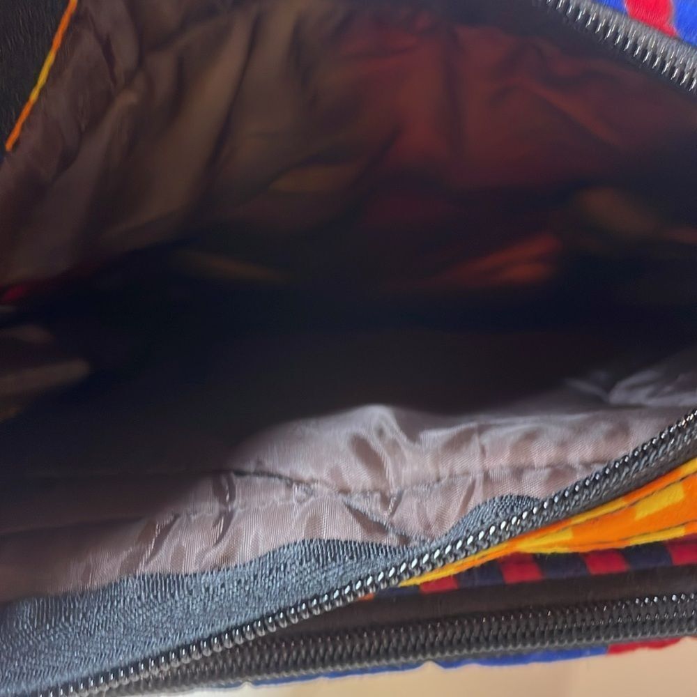 Afrikana Creations Quilted Patchwork Crossbody Ba… - image 4